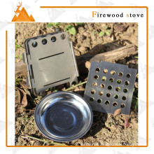 Mini Size Foldable Outdoor Stove Wood Stainless Steel Stove